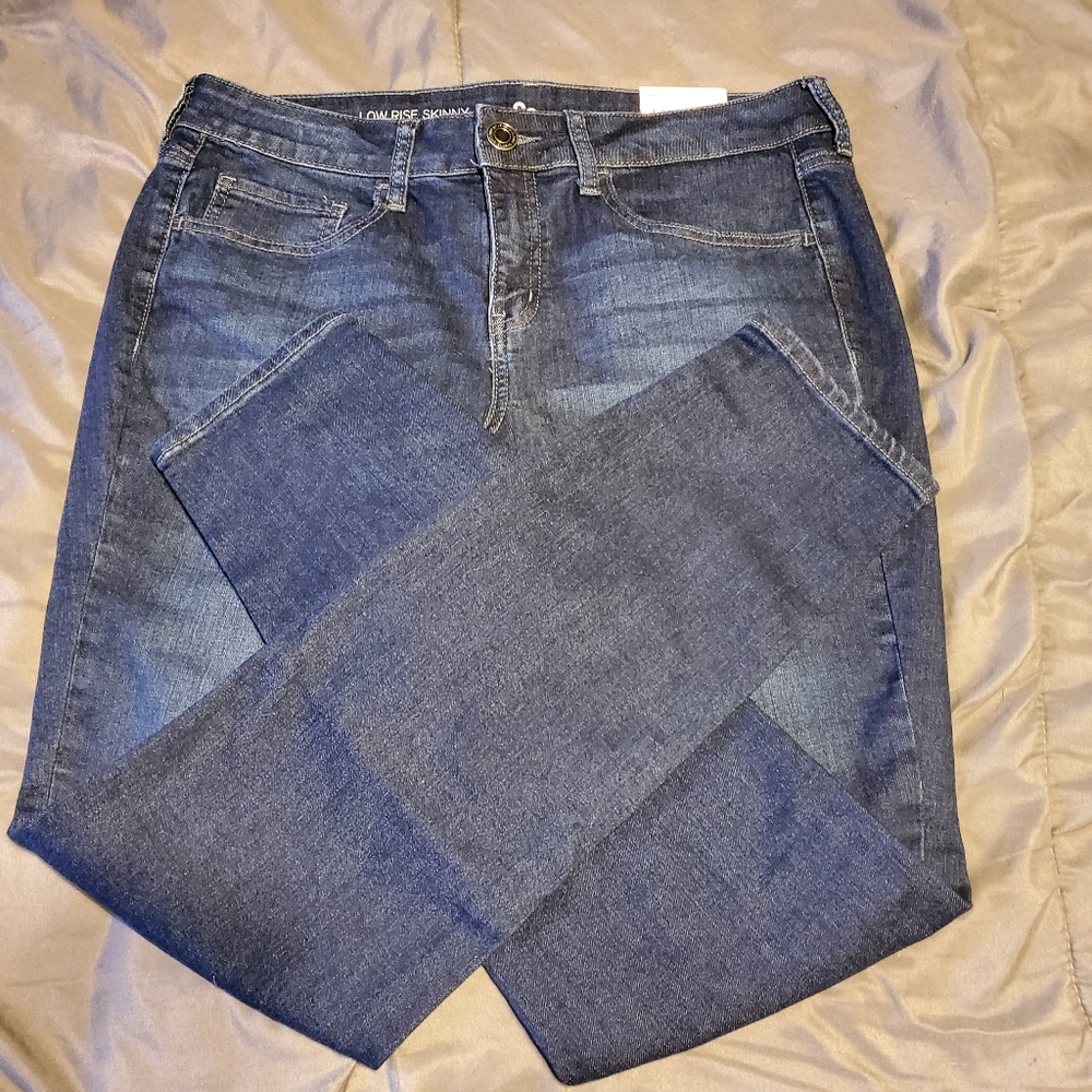 Low Rise Skinny Jeans